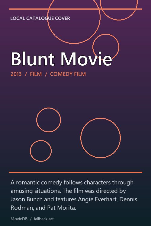 Blunt Movie poster