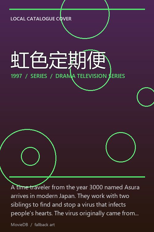 虹色定期便 poster