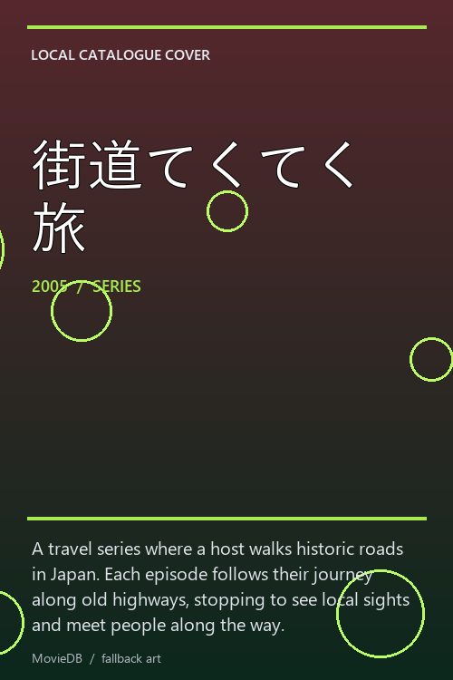 街道てくてく旅 poster