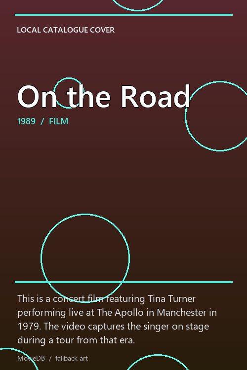 On the Road poster