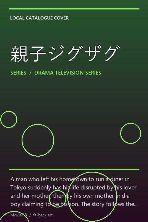 親子ジグザグ poster