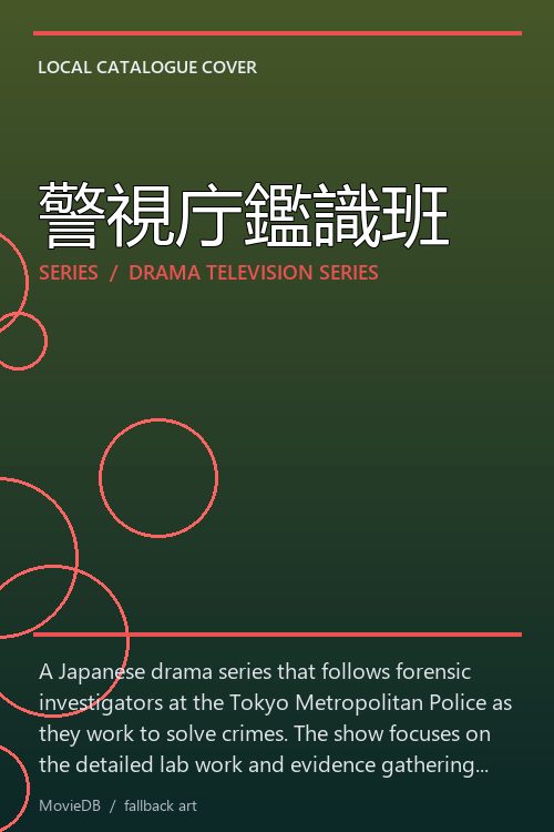 警視庁鑑識班 poster