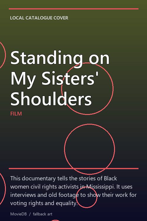 Standing on My Sisters' Shoulders poster