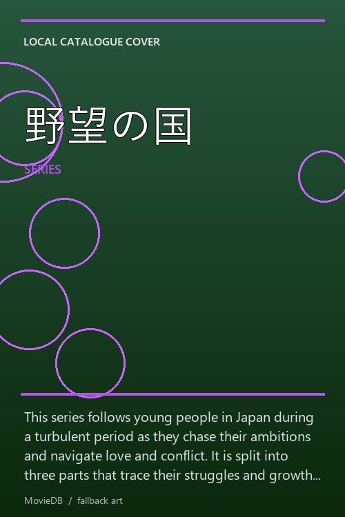 野望の国 poster