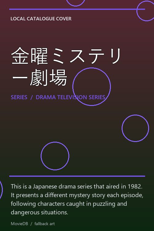 金曜ミステリー劇場 poster