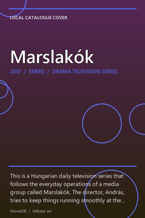 Marslakók poster