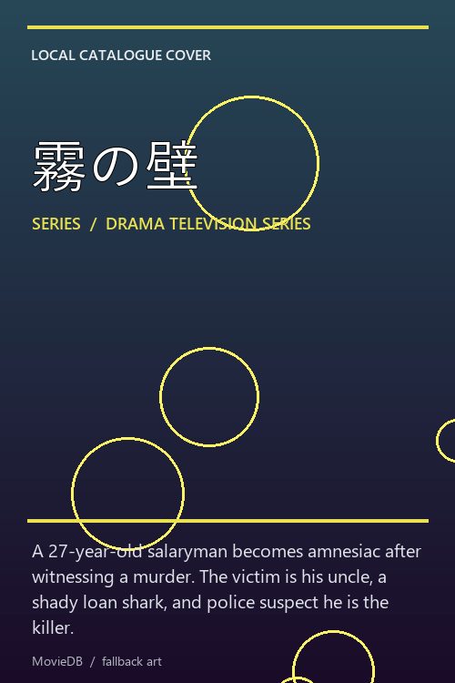 霧の壁 poster