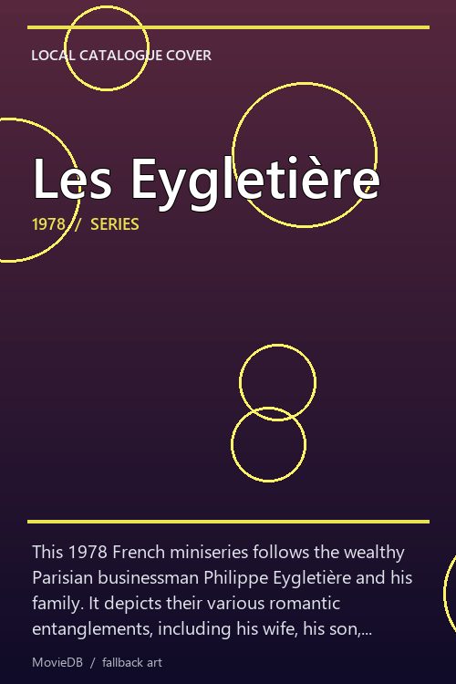 Les Eygletière poster