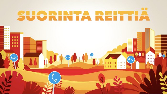 Suorinta reittiä poster