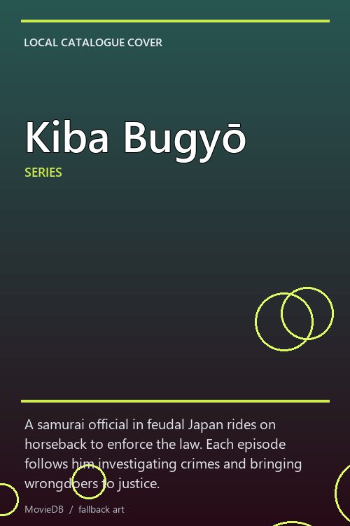 Kiba Bugyō poster