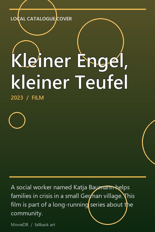 Kleiner Engel, kleiner Teufel poster