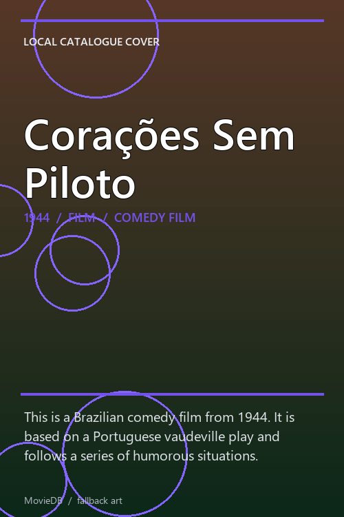 Corações Sem Piloto poster