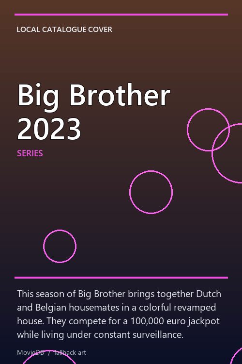 Big Brother 2023 poster