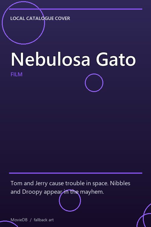Nebulosa Gato poster