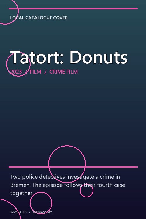 Tatort: Donuts poster