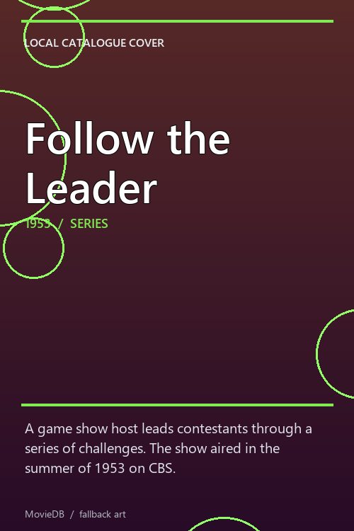 Follow the Leader poster
