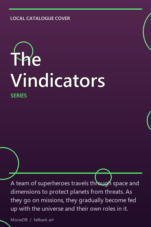 The Vindicators poster