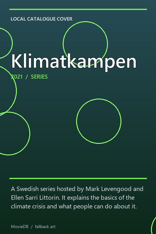Klimatkampen poster