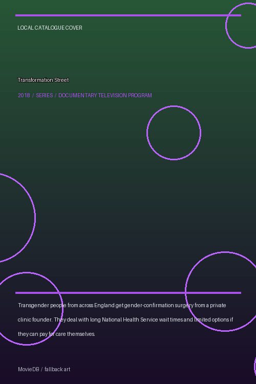 Transformation Street poster
