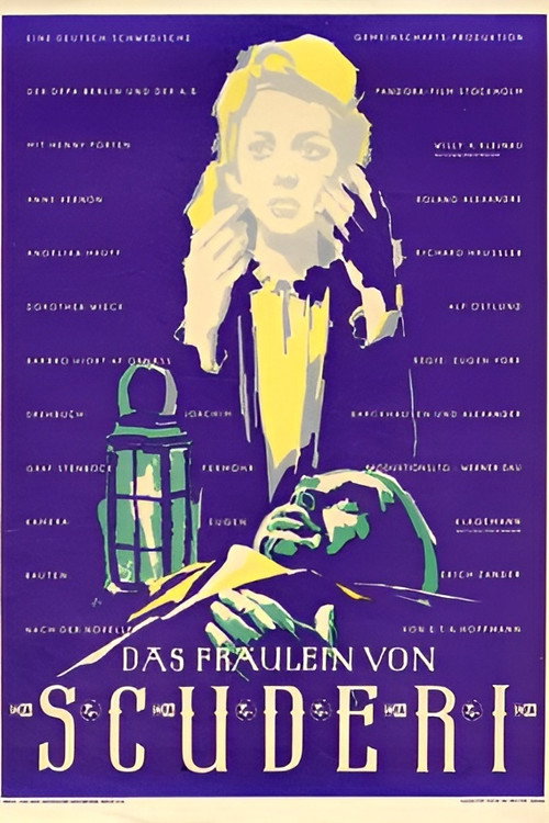 Das Fräulein von Scuderi poster