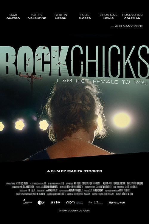 Rock Chicks – I am not female to you poster