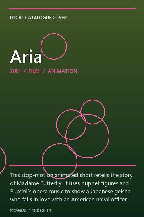 Aria poster