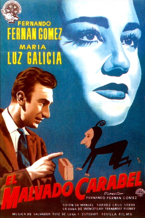 El malvado Carabel poster