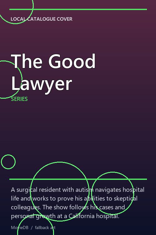 The Good Lawyer poster