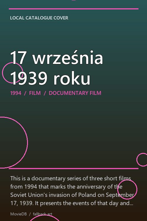 17 września 1939 roku poster