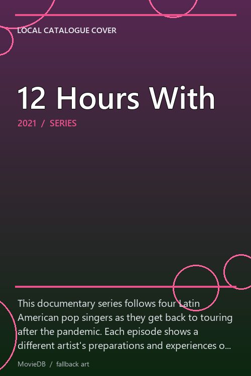 12 Hours With poster
