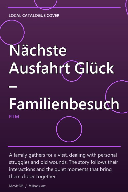 Nächste Ausfahrt Glück – Familienbesuch poster