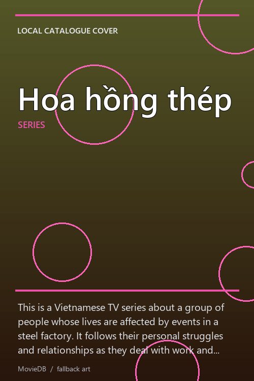 Hoa hồng thép poster