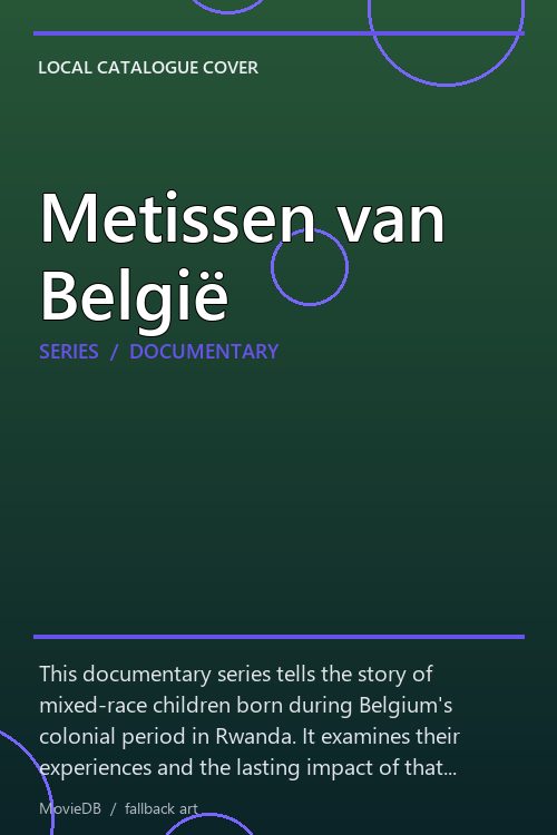 Metissen van België poster