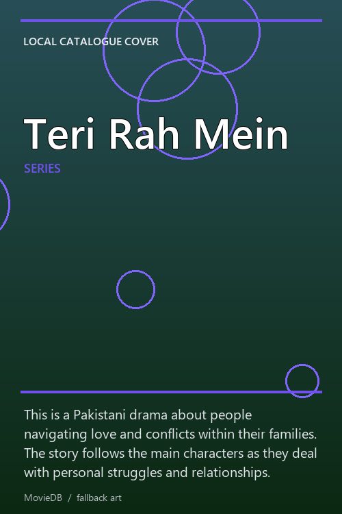 Teri Rah Mein poster