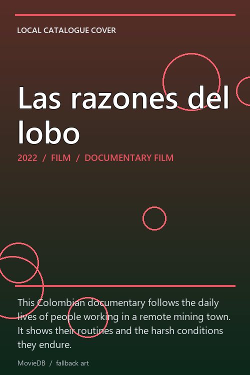 Las razones del lobo poster