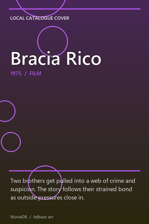 Bracia Rico poster