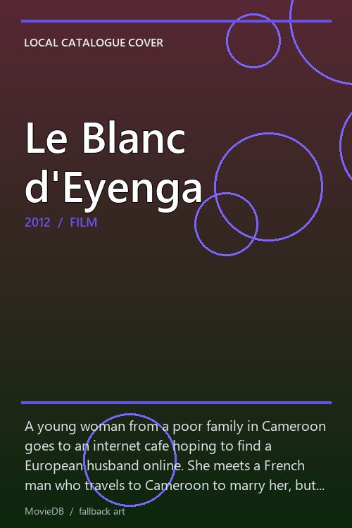 Le Blanc d'Eyenga poster