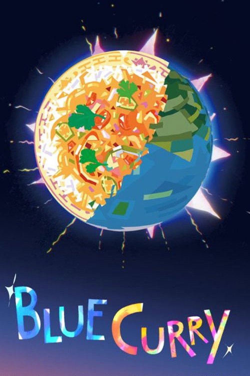 Blue curry poster