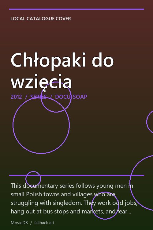Chłopaki do wzięcia poster