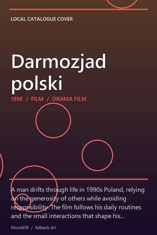 Darmozjad polski poster
