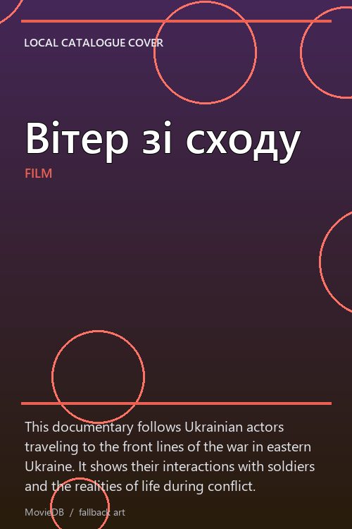Вітер зі сходу poster
