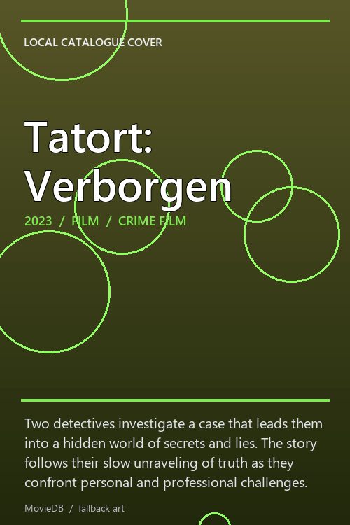 Tatort: Verborgen poster