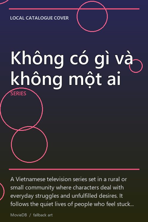 Không có gì và không một ai poster