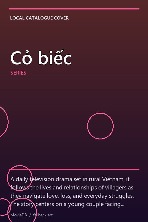 Cỏ biếc poster