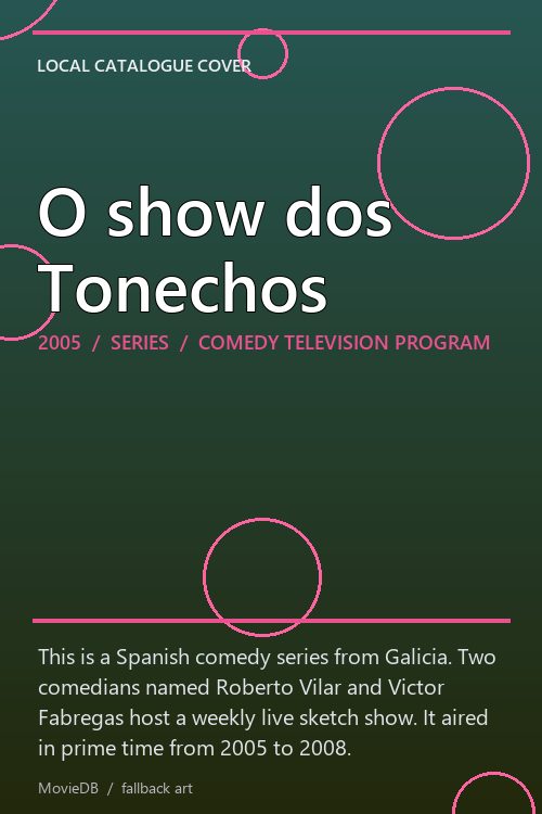 O show dos Tonechos poster