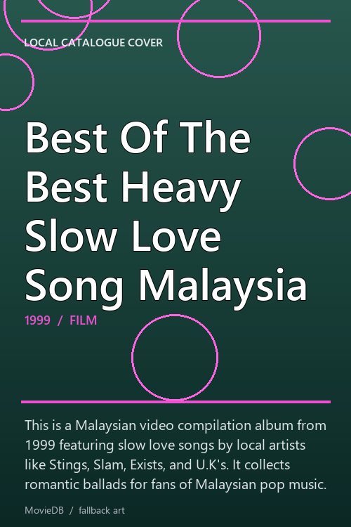 Best Of The Best Heavy Slow Love Song Malaysia poster