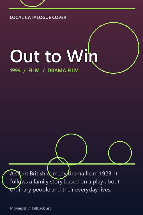 Out to Win poster