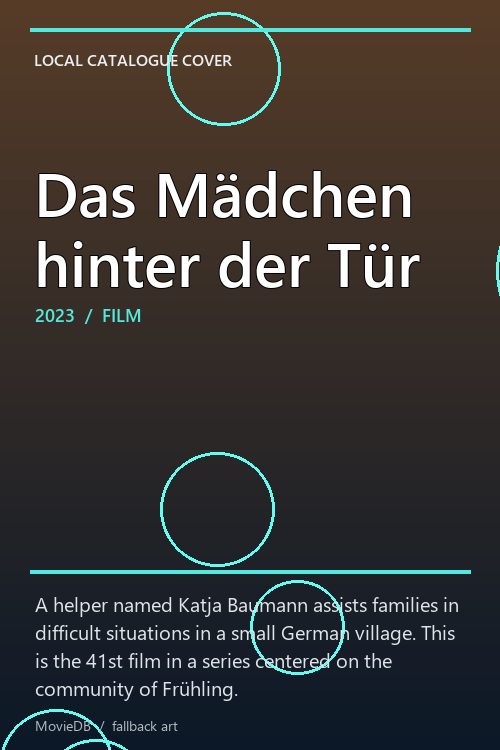 Das Mädchen hinter der Tür poster