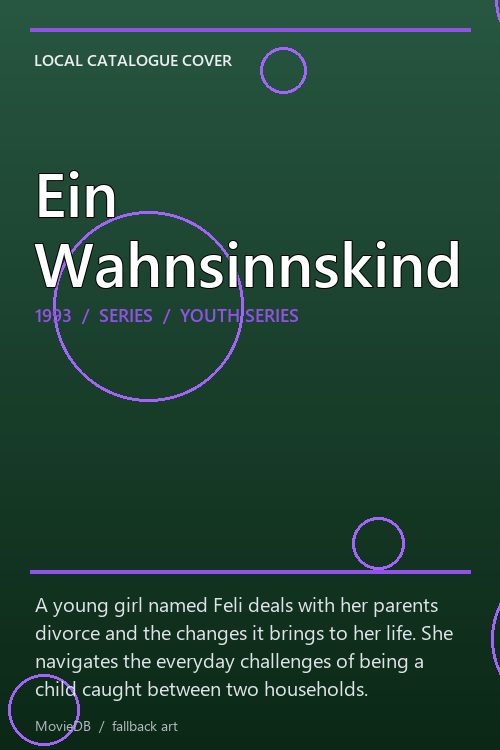 Ein Wahnsinnskind poster