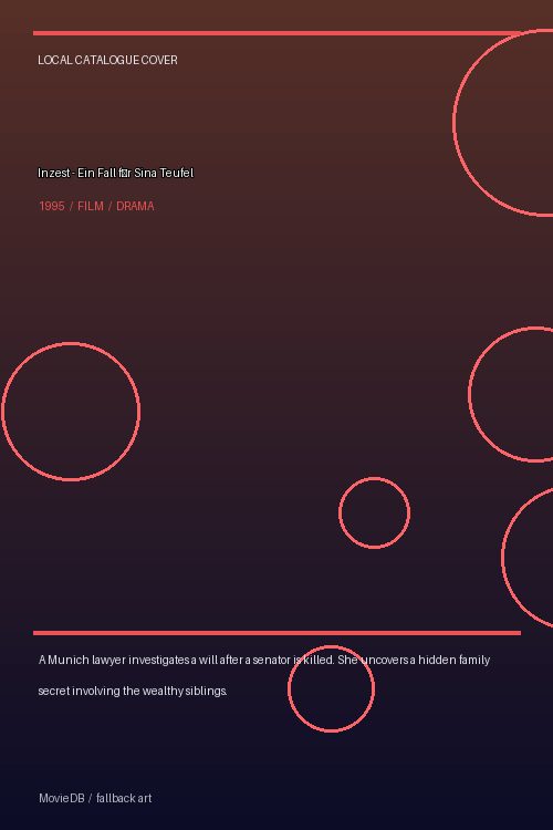 Inzest - Ein Fall für Sina Teufel poster
